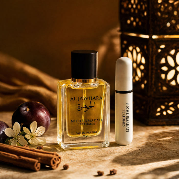 Niche Emarati Al Jawhara parfémovaná voda unisex + atomizer 20 ml