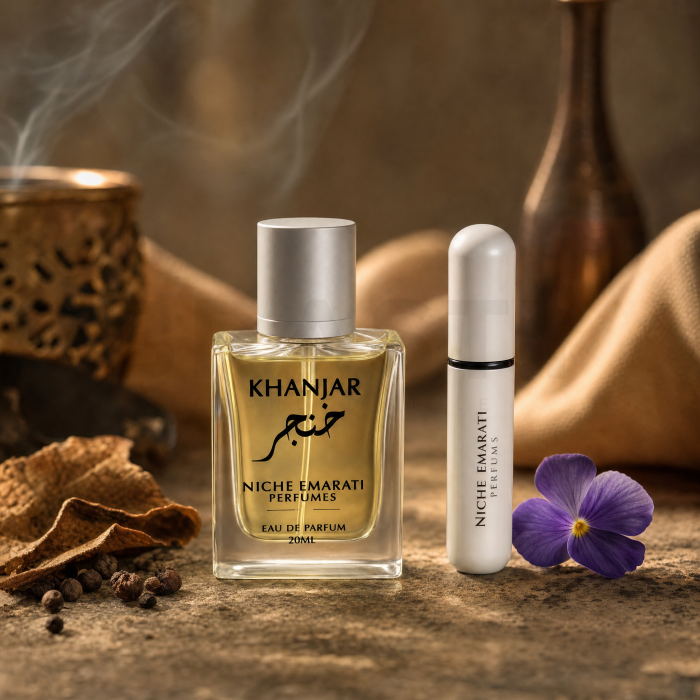 Niche Emarati Khanjar parfémovaná voda unisex + atomizer 20 ml