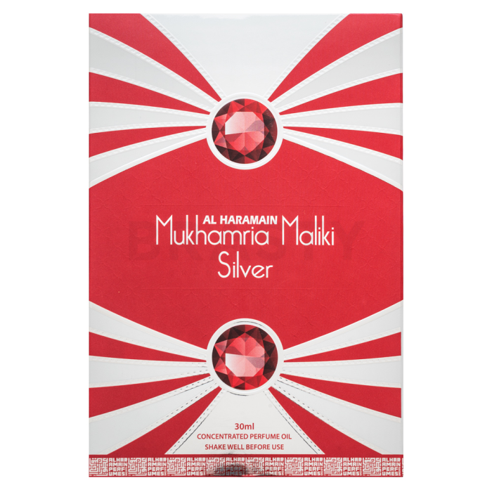 Al Haramain Mukhamria Maliki Silver Parfümiertes öl für Damen 30 ml