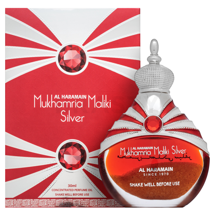 Al Haramain Mukhamria Maliki Silver Parfümiertes öl für Damen 30 ml