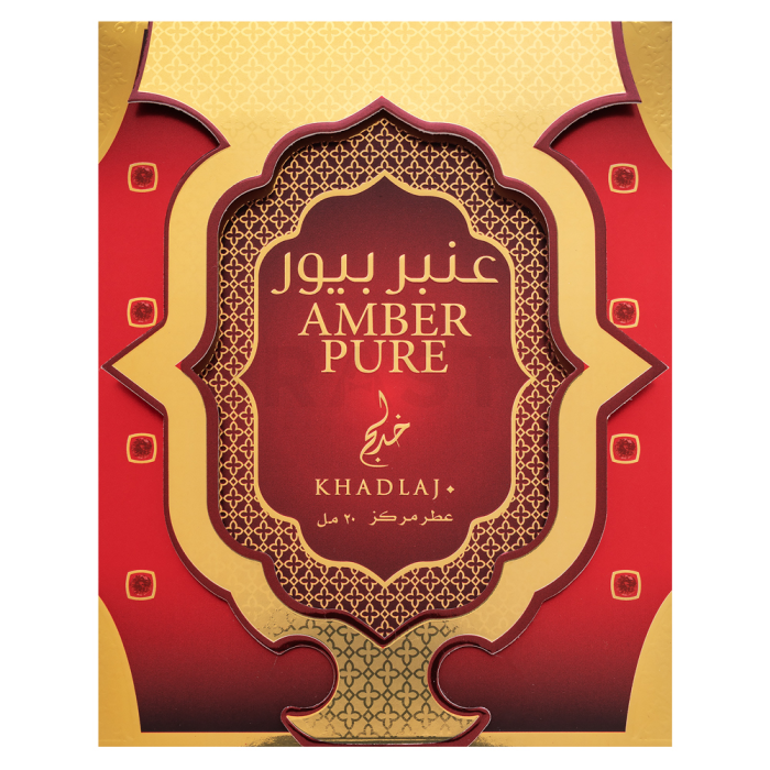 Khadlaj Amber Pure Parfümiertes öl unisex 20 ml