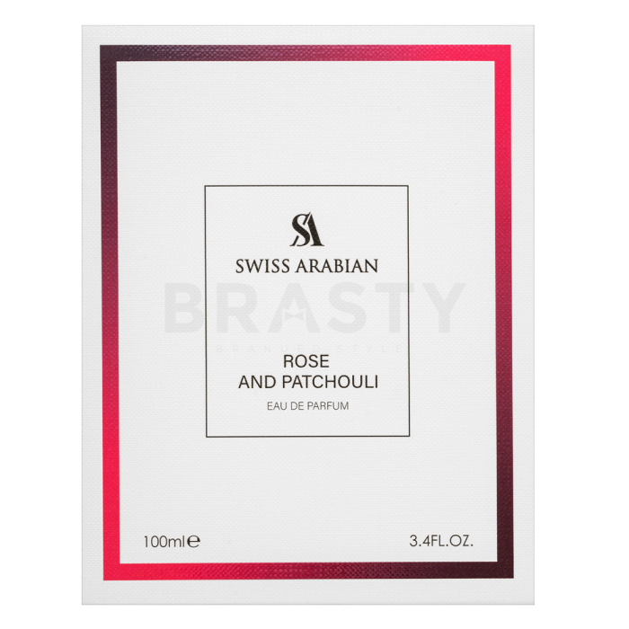 Swiss Arabian Rose and Patchouli Eau de Parfum para mujer 100 ml