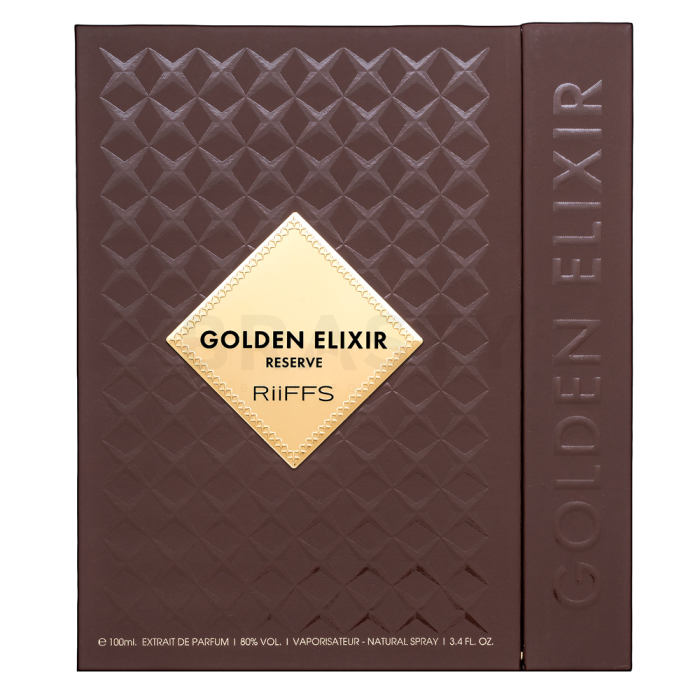 Riiffs Golden Elixir Reserve čistý parfém unisex 100 ml