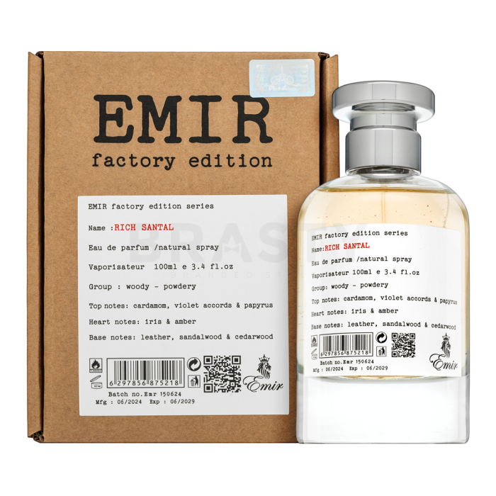 Emir Rich Santal Factory Edition parfemska voda unisex 100 ml