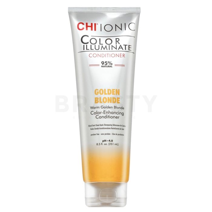 CHI Ionic Color Illuminate Conditioner tonizáló kondicionáló hajszín élénkítésére Golden Blonde 251 ml