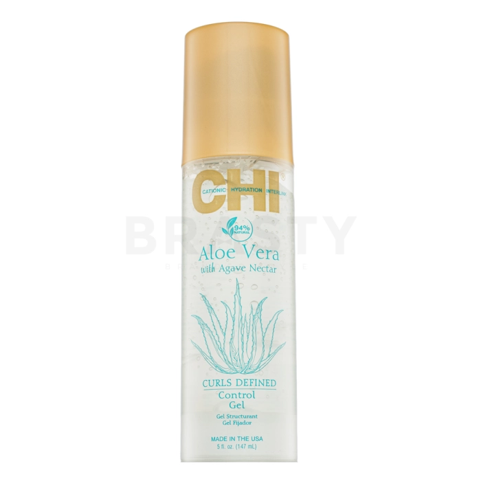 CHI Aloe Vera Curls Defined Control Gel vormgevende gel voor golvend en krullend haar 147 ml
