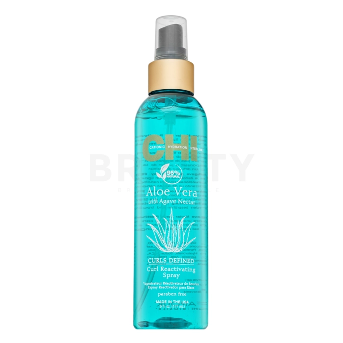 CHI Aloe Vera Curl Reactivating Spray Styling-Spray für lockiges und krauses Haar 177 ml
