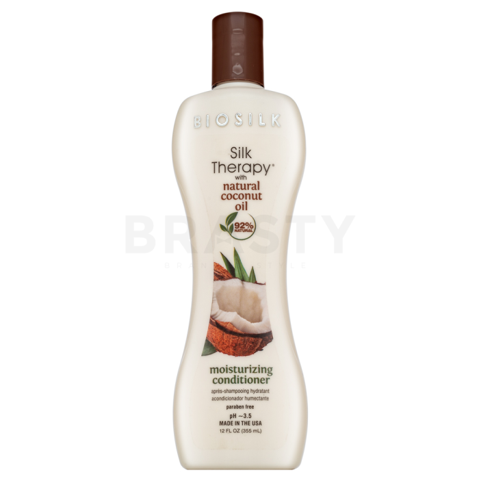 BioSilk Therapy with Natural Coconut Oil Moisturizing Conditioner odżywka dla nawilżenia włosów 355 ml