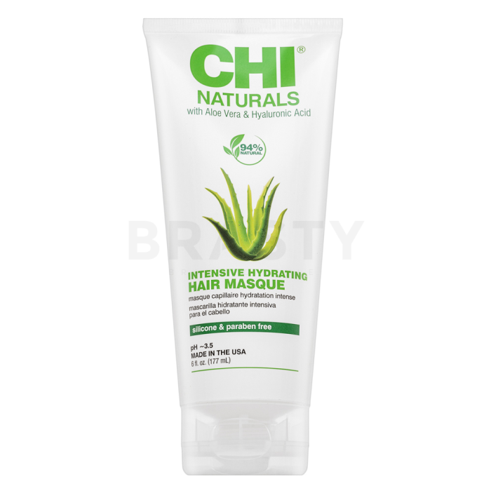 CHI Naturals Intensive Hydrating Hair Masque Haarmaske für intensive Feuchtigkeitspflege 177 ml