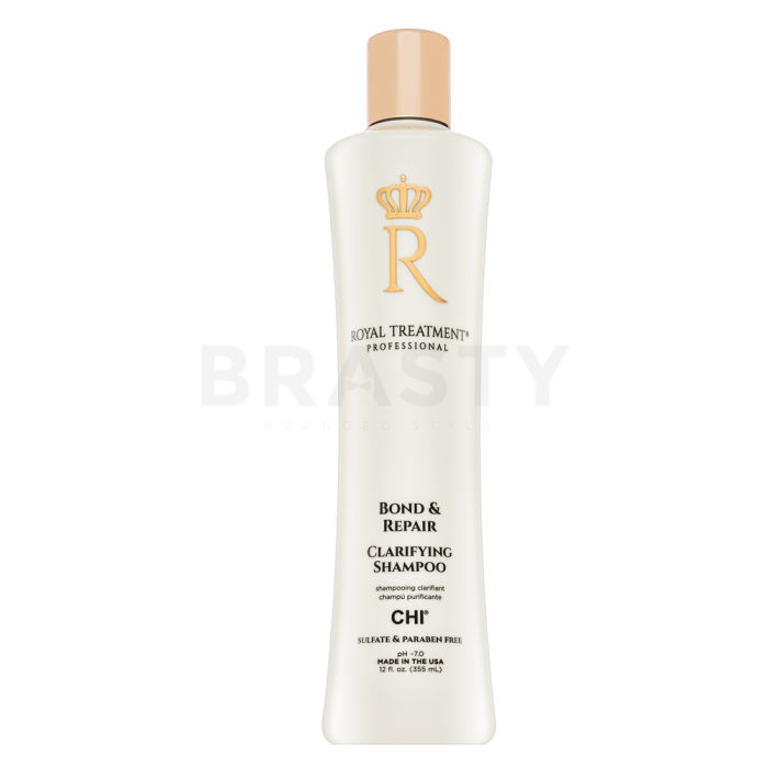 CHI Royal Treatment Bond & Repair Clarifying Shampoo shampoo detergente per il cuoio capelluto 355 ml