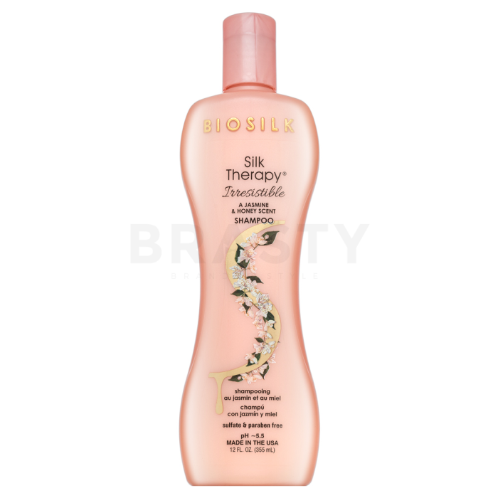 BioSilk Silk Therapy Irresistible Shampoo szampon oczyszczający do włosów bez objętości 355 ml