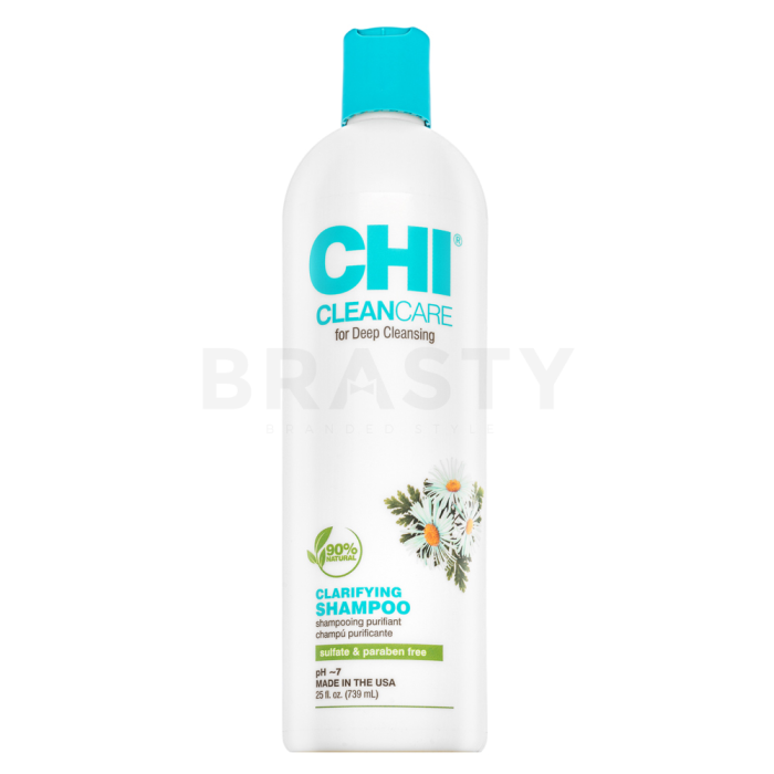 CHI CleanCare Clarifying Shampoo shampoo detergente profondo per morbidezza e lucentezza dei capelli 739 ml