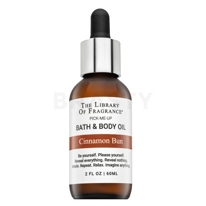 The Library Of Fragrance Cinnamon Bun testápoló olaj uniszex 60 ml