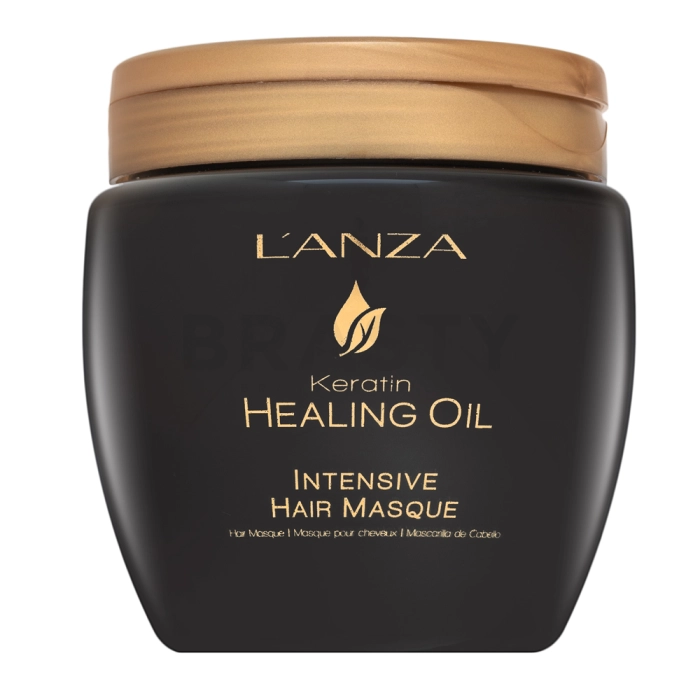 L’ANZA Keratin Healing Oil Intensive Hair Masque pflegende Haarmaske für trockenes und geschädigtes Haar 210 ml