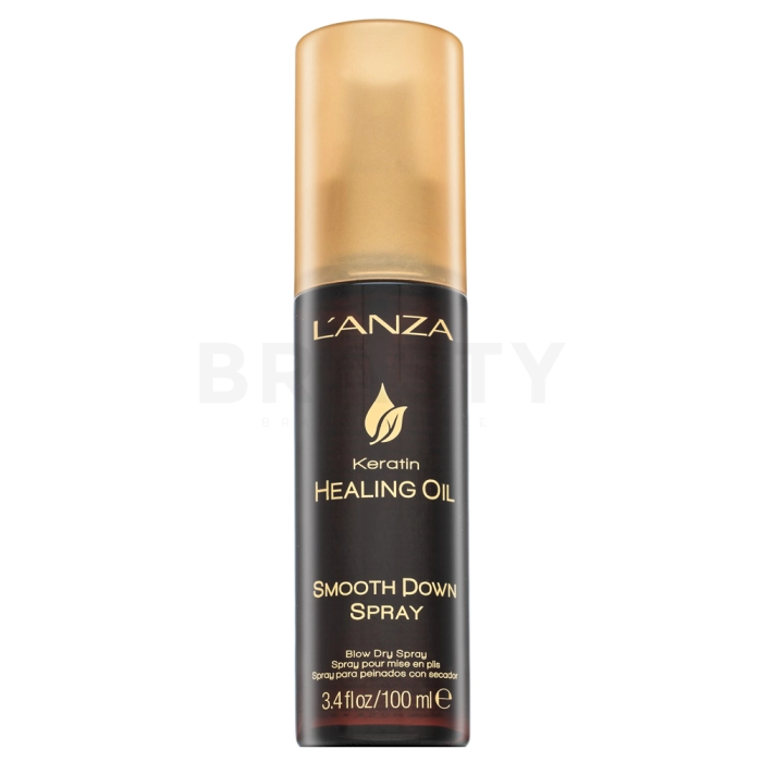 L’ANZA Keratin Healing Oil Smooth Down Spray Spray per lo styling per lisciare e lucidare i capelli 100 ml