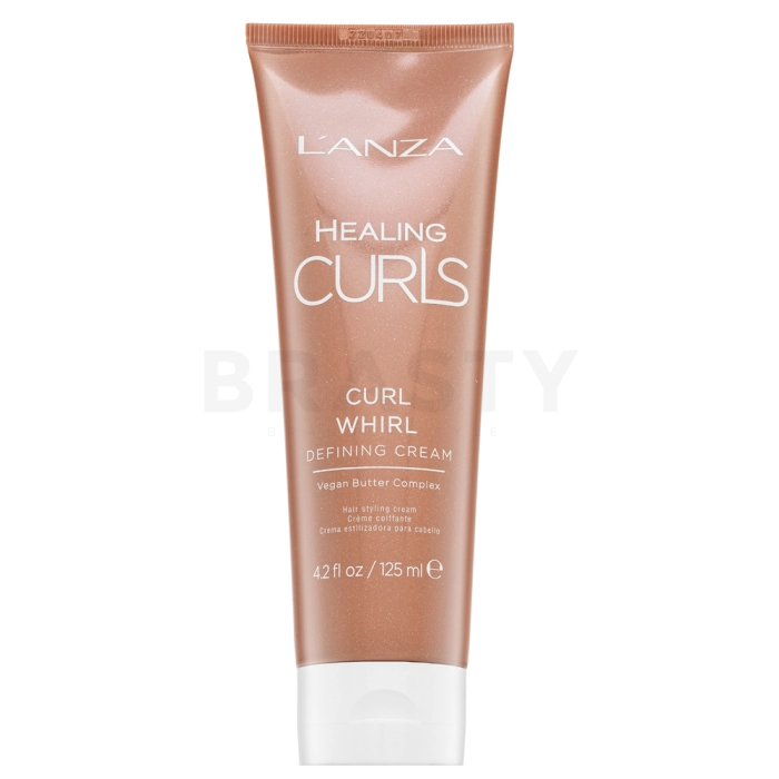 L’ANZA Healing Curls Curl Whirl Defining Cream hajformázó krém göndör hajra 125 ml