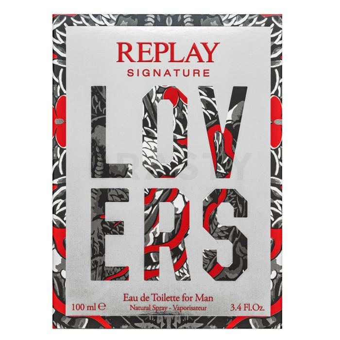 Replay Signature Lovers Eau de Toilette da uomo 100 ml