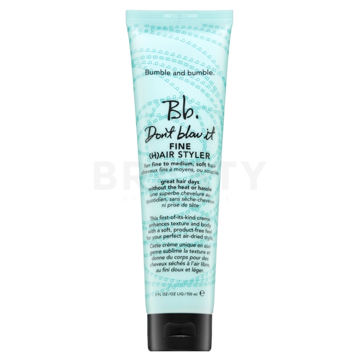 Bumble And Bumble BB Don't Blow It Fine (H)air Styler wygładzający krem do włosów delikatnych 150 ml