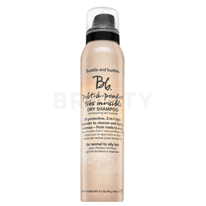 Bumble And Bumble BB Pret-A-Powder Trés Invisible Dry Shampoo száraz sampon gyorsan zsírosodó hajra 150 ml