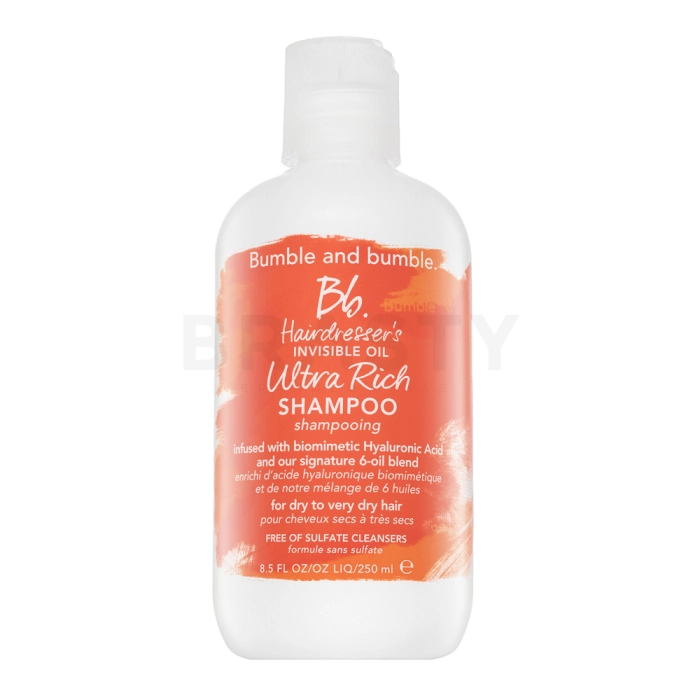 Bumble And Bumble BB Hairdresser's Invisible Oil Ultra Rich Shampoo odżywczy szampon do włosów bardzo suchych i zniszczonych 250 ml