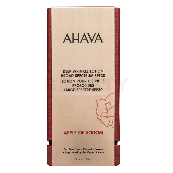 Ahava Deep Wrinkle Lotion Leche para el cabello Broad Spectrum SPF30 50 ml
