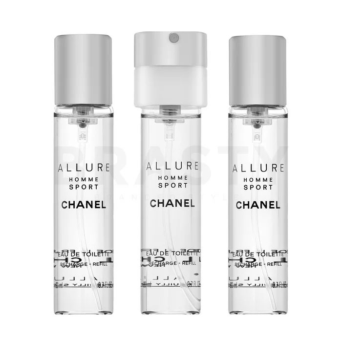 Chanel Allure Homme Sport - Refill Eau de Toilette bărbați 3 x 20 ml