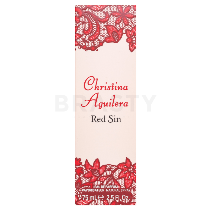 Christina Aguilera Red Sin Eau de Parfum voor vrouwen 75 ml
