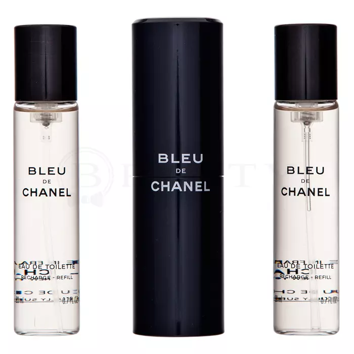 Chanel Bleu de Chanel - Twist and Spray woda toaletowa dla mężczyzn 3 x 20 ml