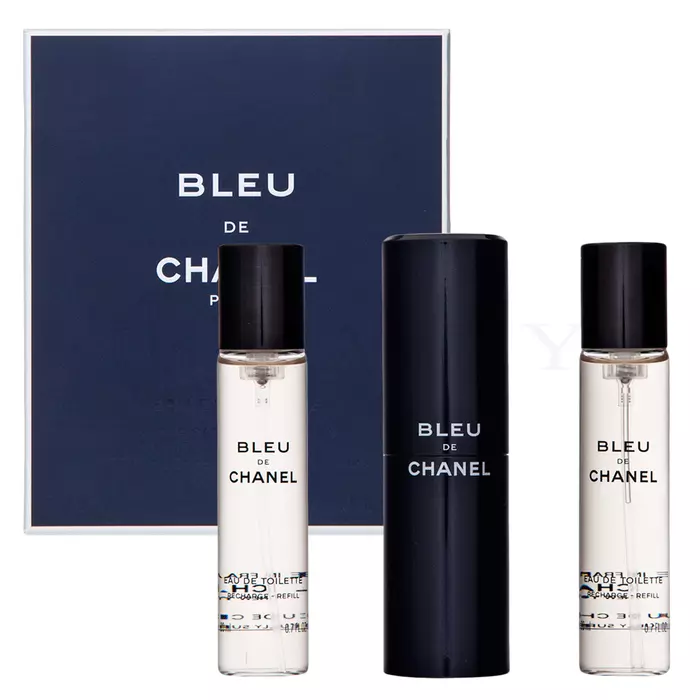 Chanel Bleu de Chanel - Twist and Spray woda toaletowa dla mężczyzn 3 x 20 ml