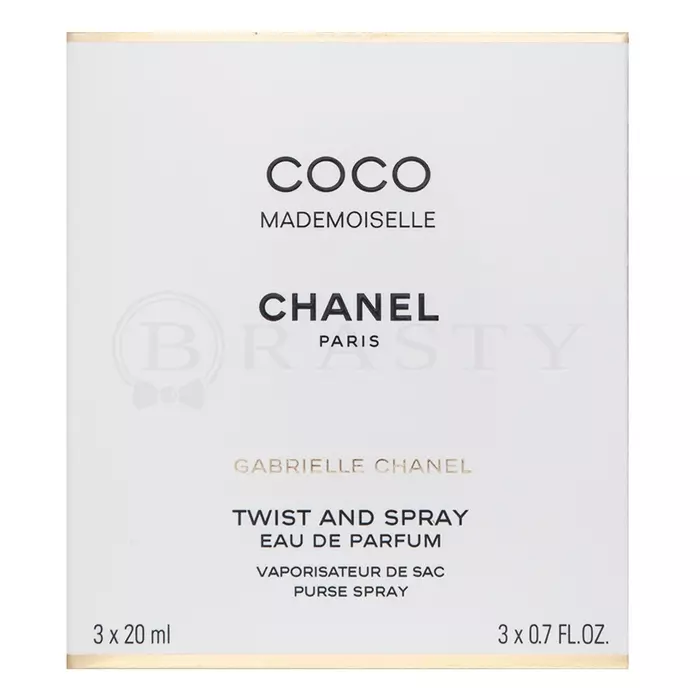 Chanel Coco Mademoiselle - Refill Eau de Parfum voor vrouwen 3 x 20 ml