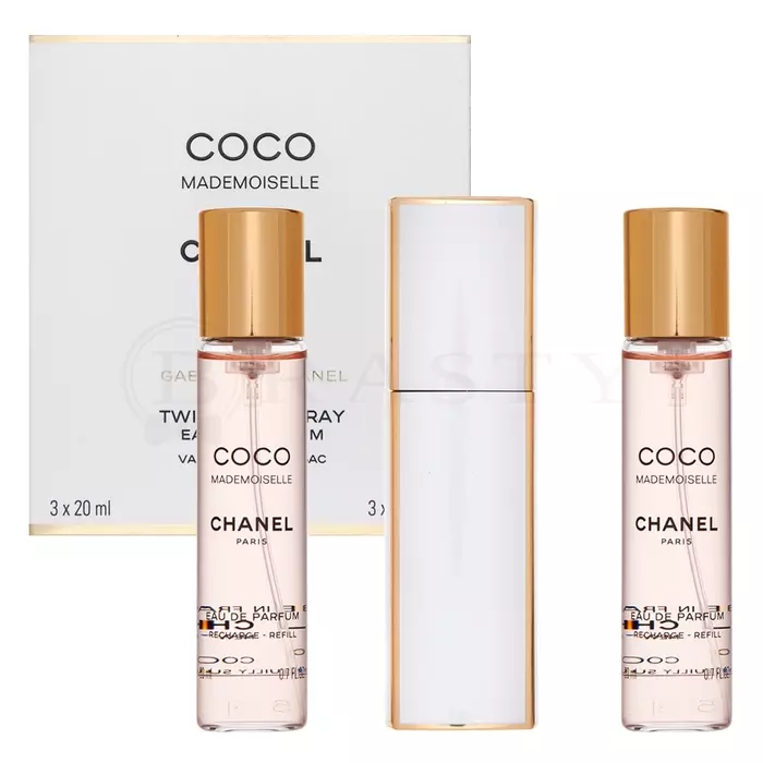 Chanel Coco Mademoiselle - Refill Eau de Parfum voor vrouwen 3 x 20 ml