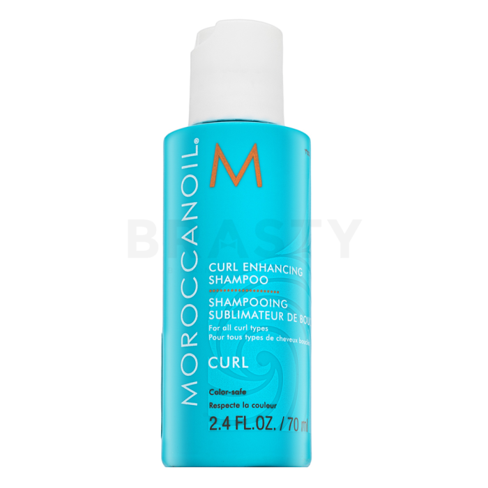 Moroccanoil Curl Curl Enhancing Shampoo tápláló sampon hullámos és göndör hajra 70 ml
