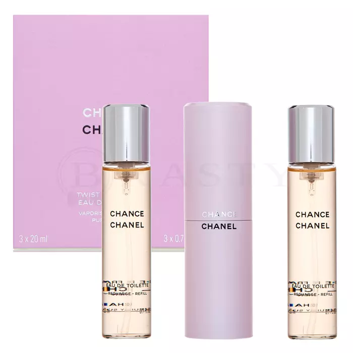 Chanel Chance - Refillable woda toaletowa dla kobiet 3 x 20 ml