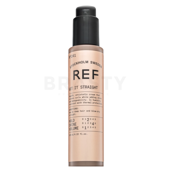 REF Get it Straight N°241 stylingový krém pro tepelnou úpravu vlasů 125 ml