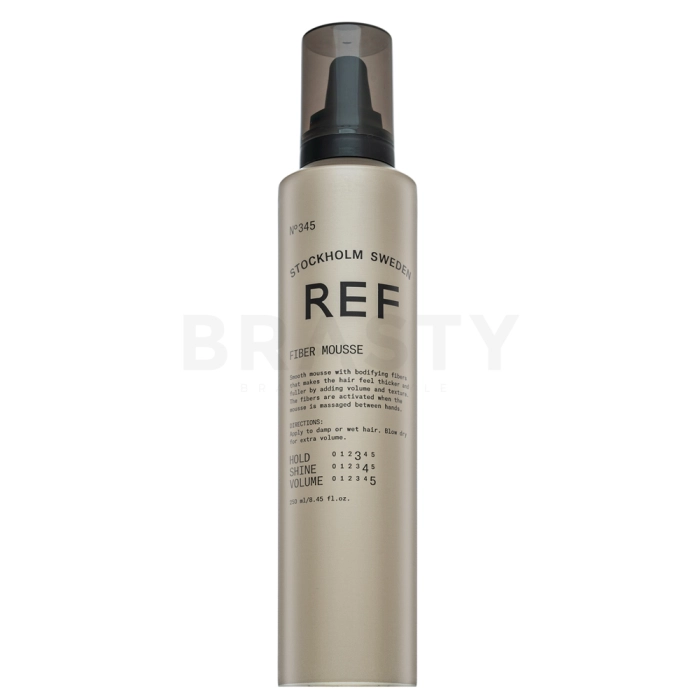 REF Fiber Mousse N°345 pěnové tužidlo pro objem a silnou fixaci 250 ml