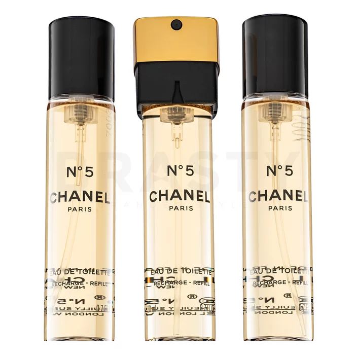 Chanel No.5 - Refill Toaletna voda za ženske 3 x 20 ml