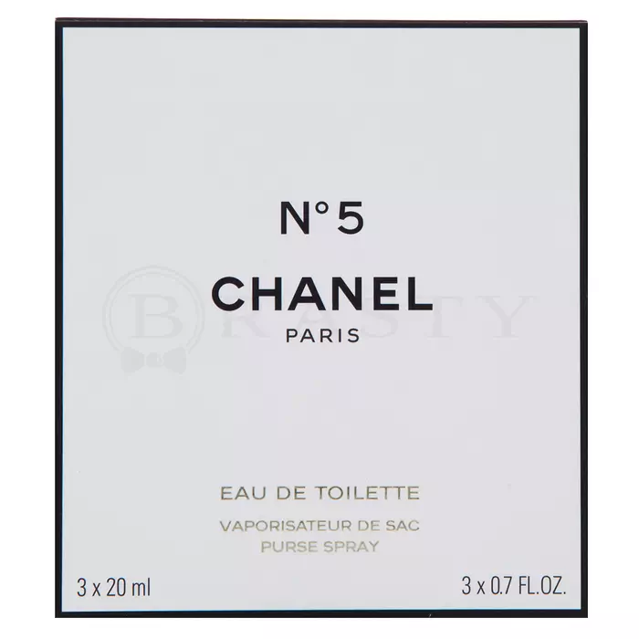 Chanel No.5 - Refill Toaletna voda za ženske 3 x 20 ml