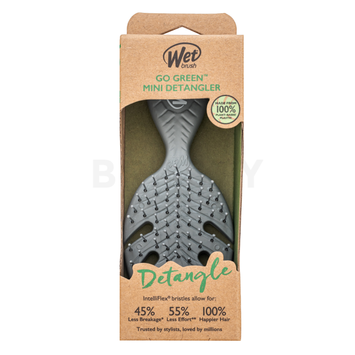Wet Brush Go Green Mini Detangler Grey Haarbürste