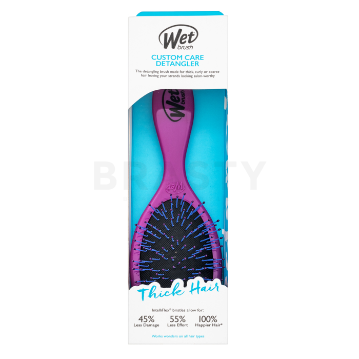 Wet Brush Thick Hair Custom Care Detangler Purple Haarbürste
