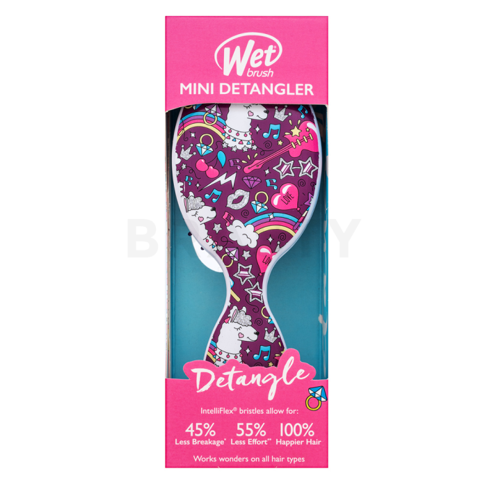 Wet Brush Happy Hair Mini Detangler Llama kartáč na vlasy pro děti