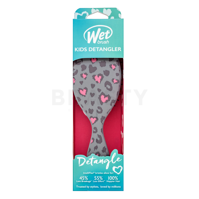 Wet Brush Kids Detangler Leopard perie de păr pentru copii