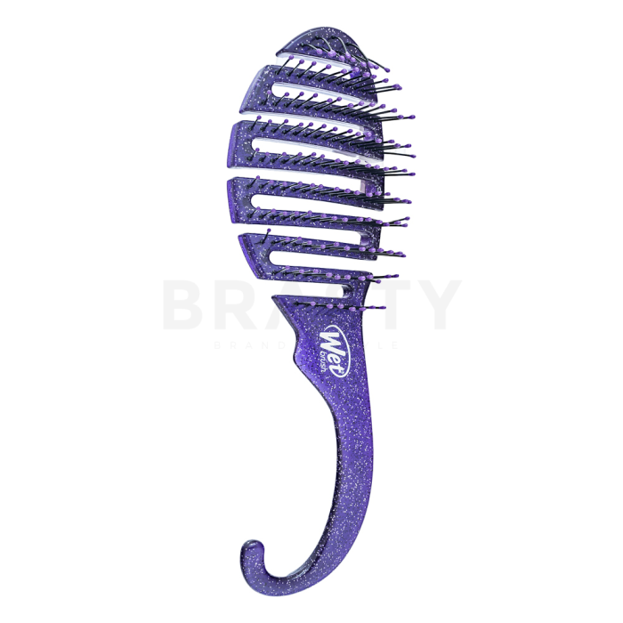 Wet Brush Shower Detangler Glitter Purple Haarbürste