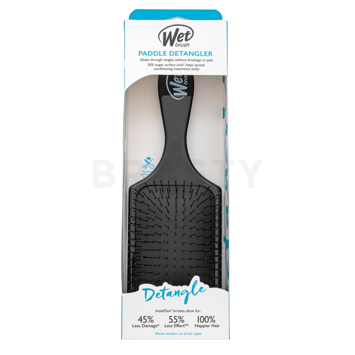 Wet Brush Paddle Detangler Black kartáč na vlasy