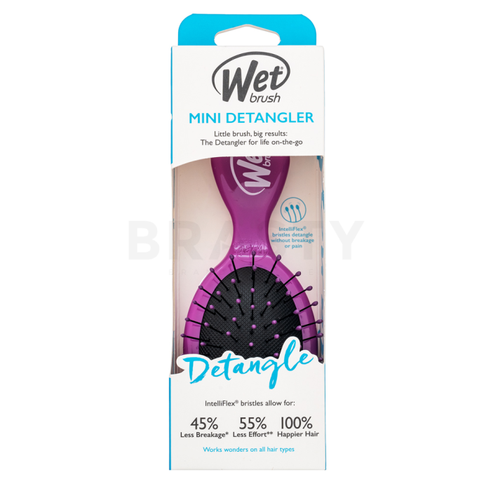 Wet Brush Mini Detangler Purple krtača za lase