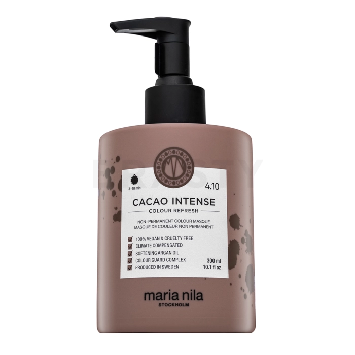 Maria Nila Colour Refresh maschera nutriente con pigmenti colorati per toni marroni Cacao Intense 300 ml