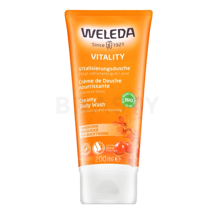 Weleda Sea Buckthorn Creamy Body Wash gel de ducha 200 ml