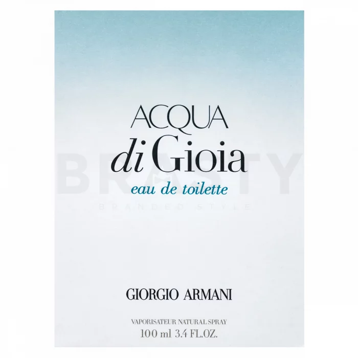 Armani (Giorgio Armani) Acqua di Gioia toaletná voda pre ženy 100 ml