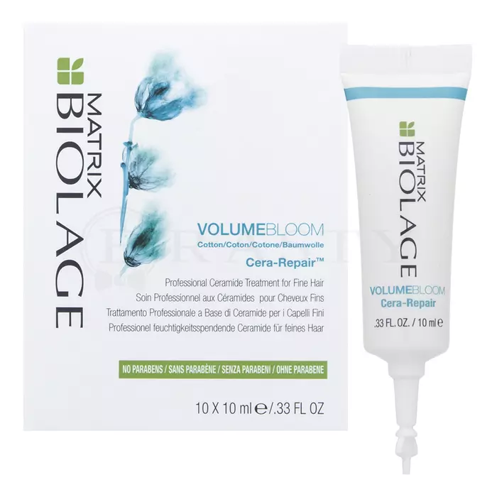 Matrix Biolage Volumebloom Cera-Repair haarbehandeling voor fijn haar 10 x 10 ml