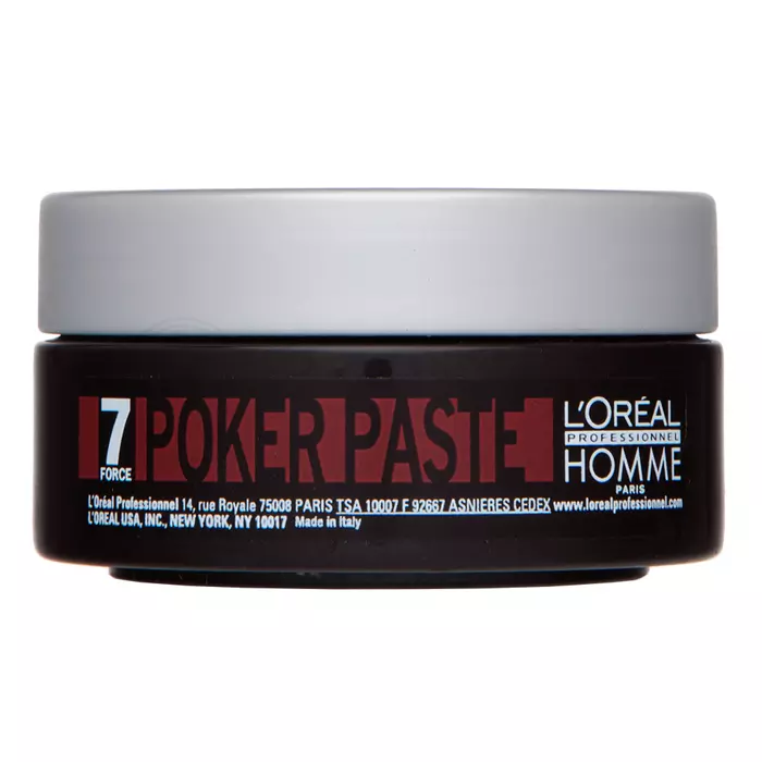 L´Oréal Professionnel Homme Poker Paste modelleerpasta voor extra sterke grip 75 ml