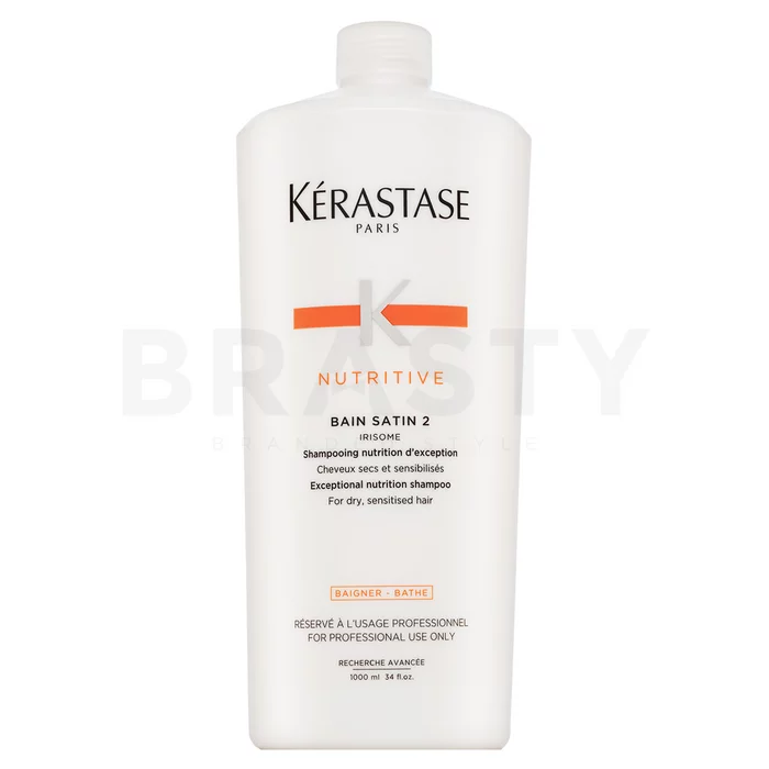 Kérastase Nutritive Bain Satin 2 șampon pentru păr uscat si sensibil 1000 ml